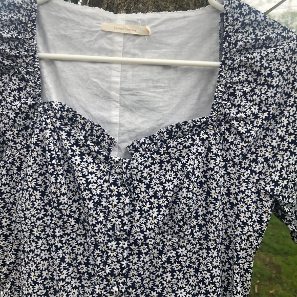 Kernel Cosmos Tiny Daisy Dress. Fully lined. 100% cotton. Size S - Picture 3 of 7